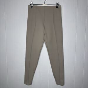 OYSHO Women’s Compression Leggings Neoprene Feel Light Beige Size Large